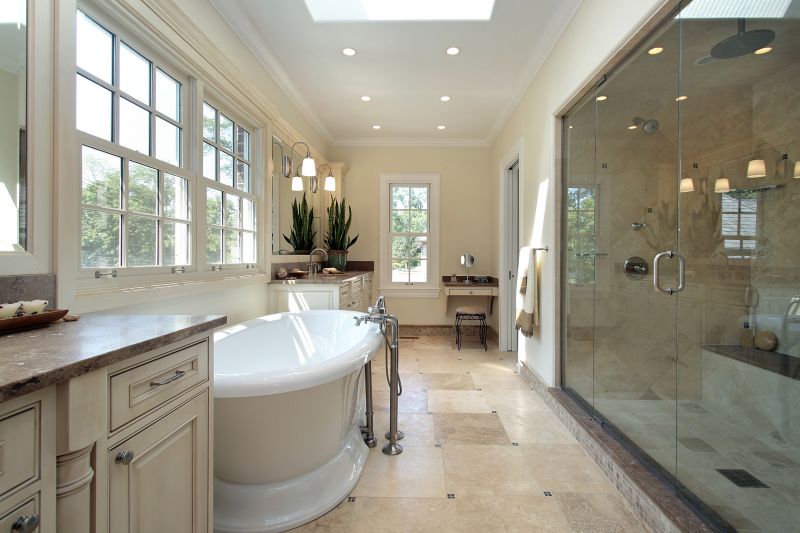 Large walk-in bathtub